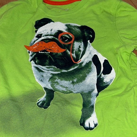 Robot and pug  t-shirts sz 5/6 lot of 2 - Picture 3 of 5